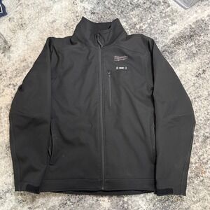 Milwaukee M12 Heated Gear Mens Black Softshell Heated Jacket‎ Medium 202B-20